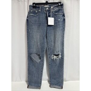 Pistola Stevie High Rise Relaxed Roller Jeans Color Grand Size 25 NWT‎ $178